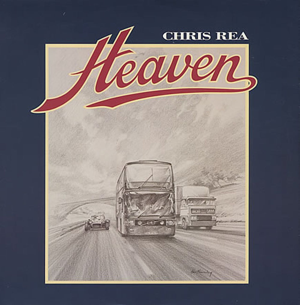 Chris Rea Heaven UK 12" vinyl single (12 inch record / Maxi-single) YZ566T