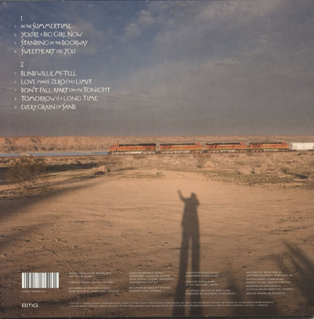 Chrissie Hynde Standing In The Doorway: Chrissie Hynde Sings Bob Dylan - 180gm UK vinyl LP album (LP record) 4050538684261