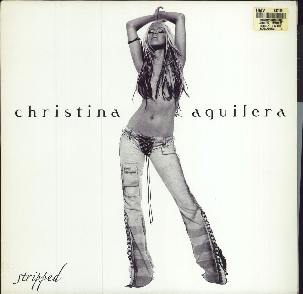 Christina Aguilera Stripped - EX US 2-LP vinyl record set (Double LP Album) 68037-1
