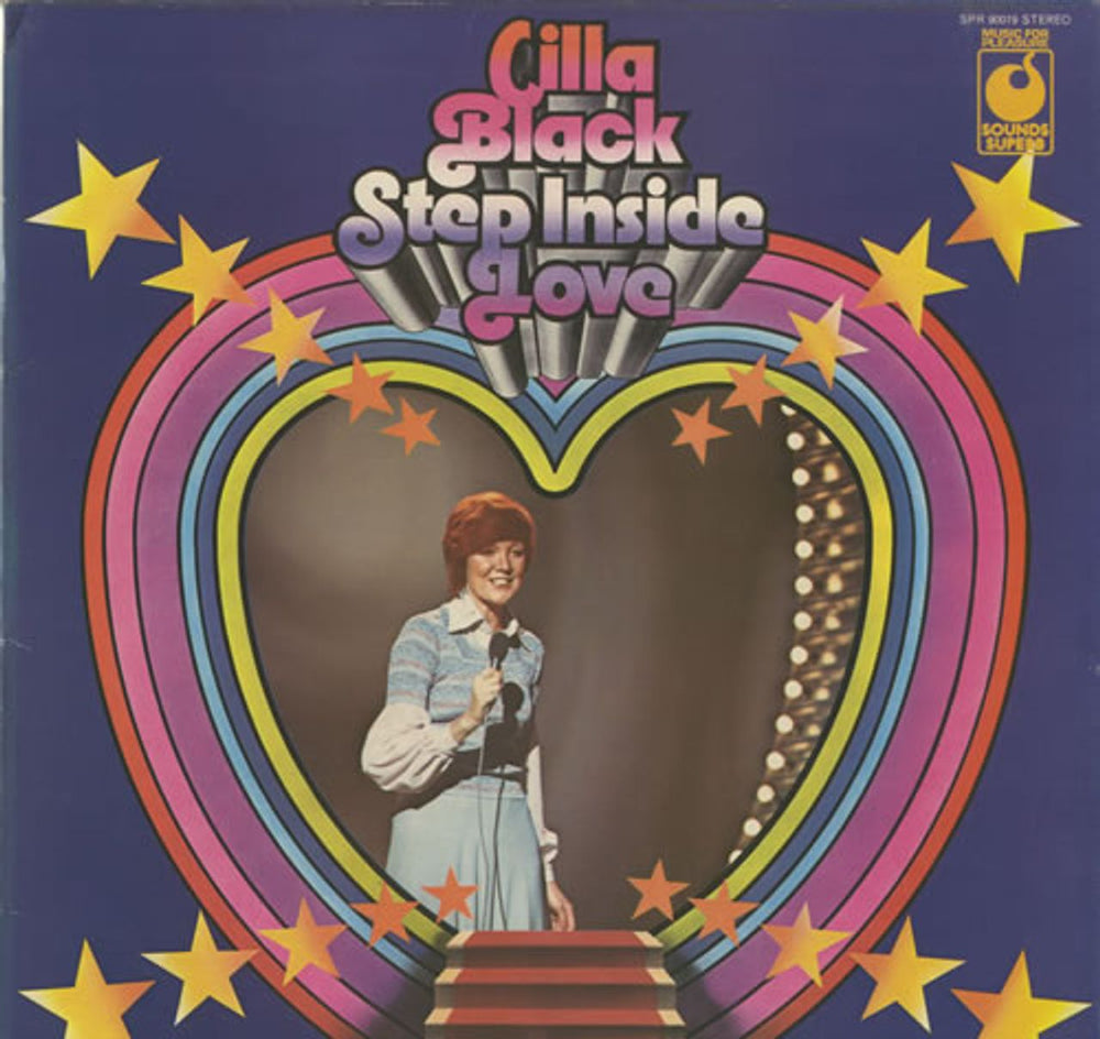 Cilla Black Step Inside Love UK vinyl LP album (LP record) SPR90019