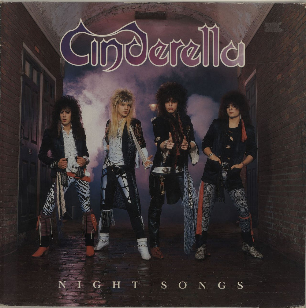 Cinderella Night Songs Dutch vinyl LP album (LP record) 830076-1