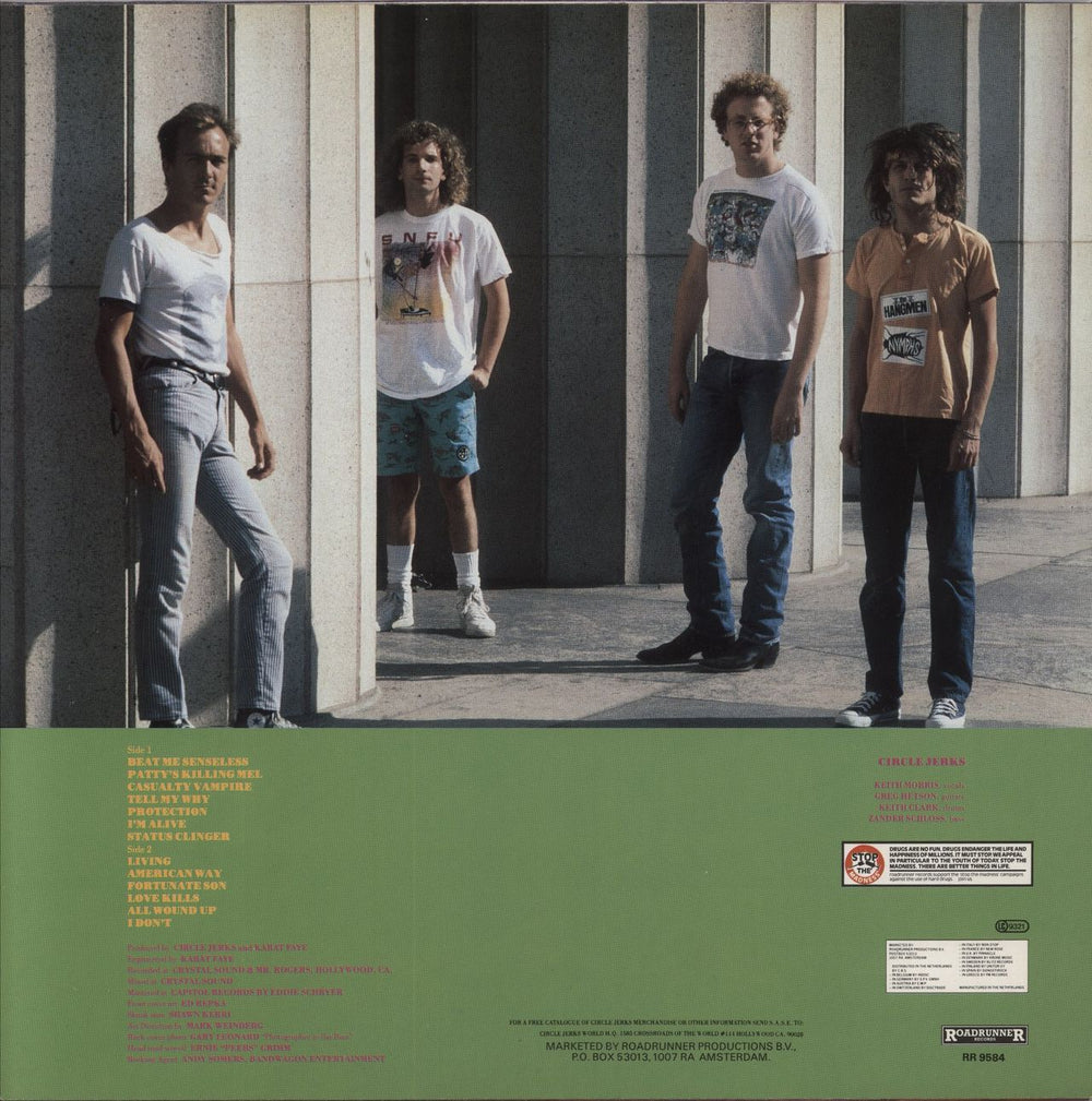 Circle Jerks VI Dutch vinyl LP album (LP record)