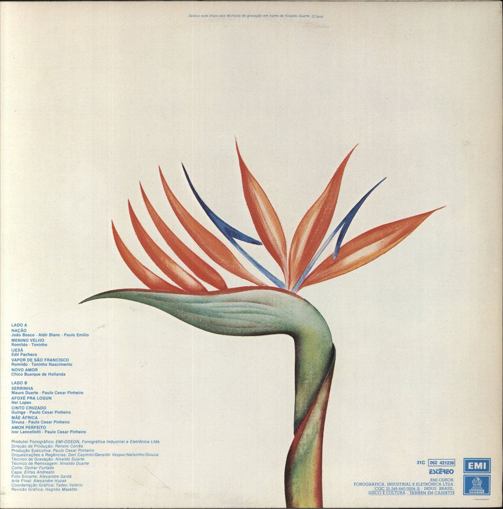 Clara Nunes Nação Brazilian vinyl LP album (LP record)