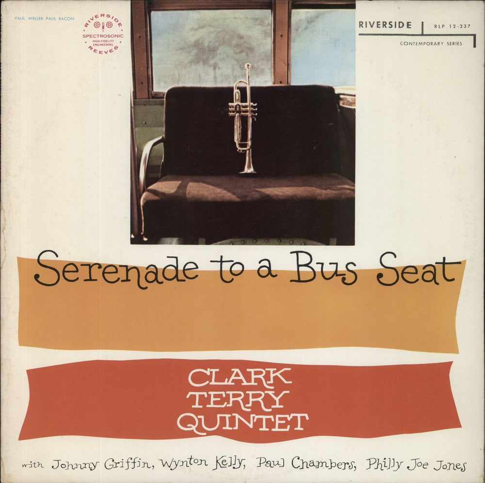 Clark Terry Serenade To A Bus Seat US vinyl LP album (LP record) OJC-066