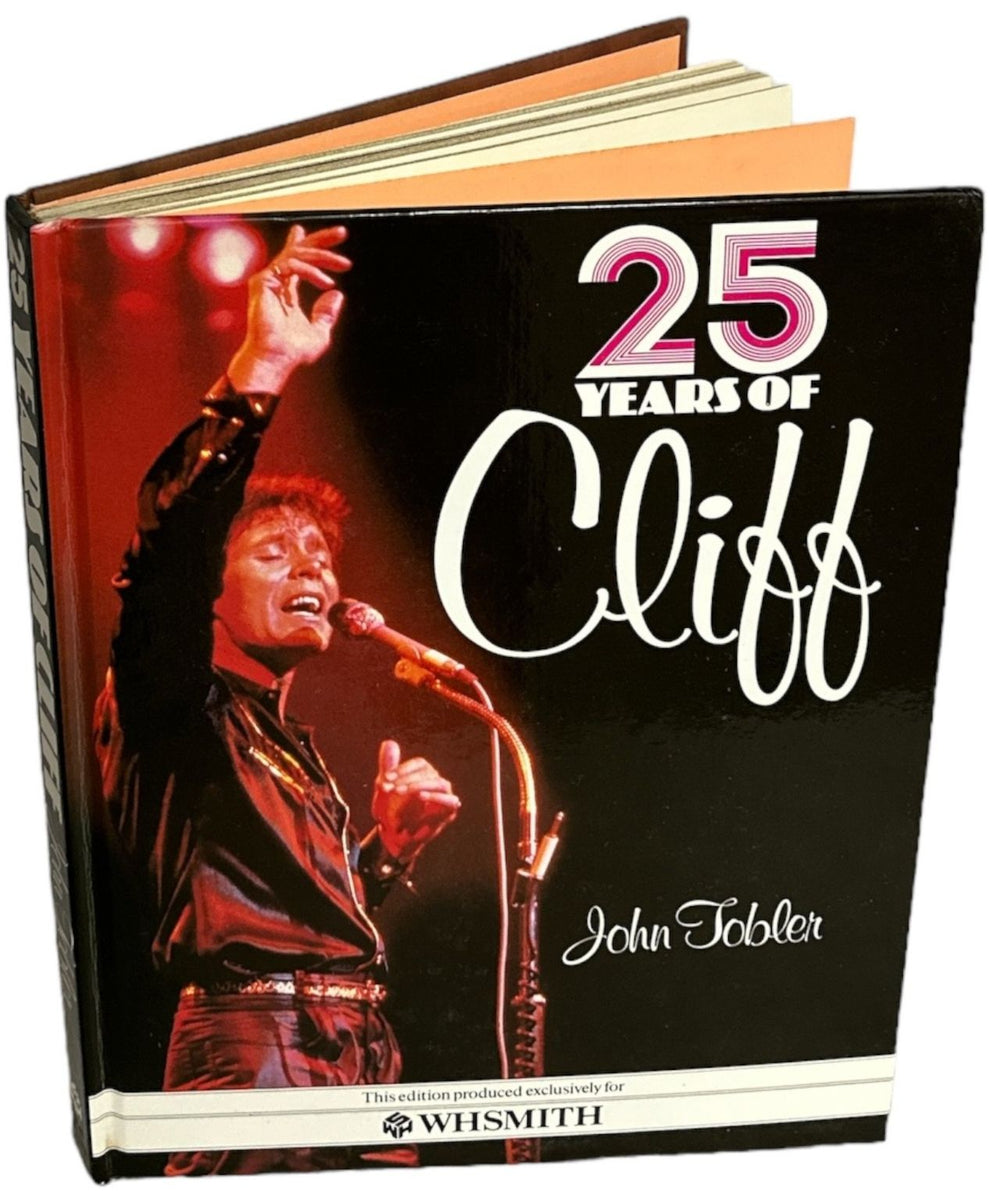 Cliff Richard 25 Years Of Cliff - EX UK book ISBN0-603-03123-4