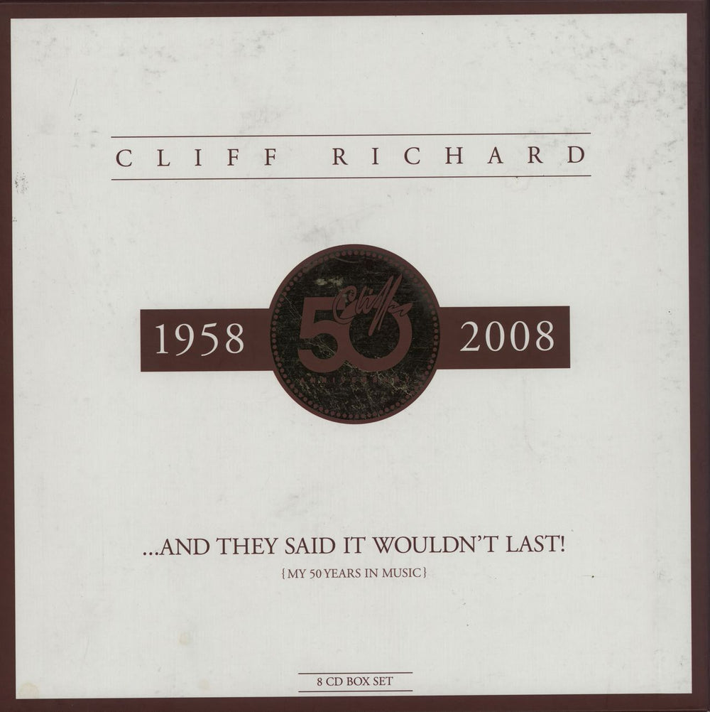 Cliff Richard And They Said It Wouldn't Last [My 50 Years In Music] UK box set 2165922