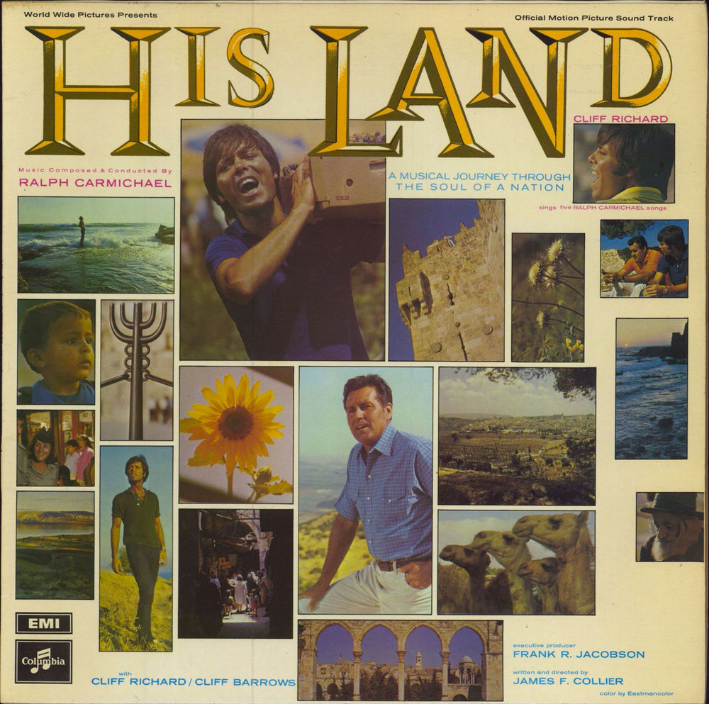 Cliff Richard His Land - 2nd UK vinyl LP album (LP record) SCX6443