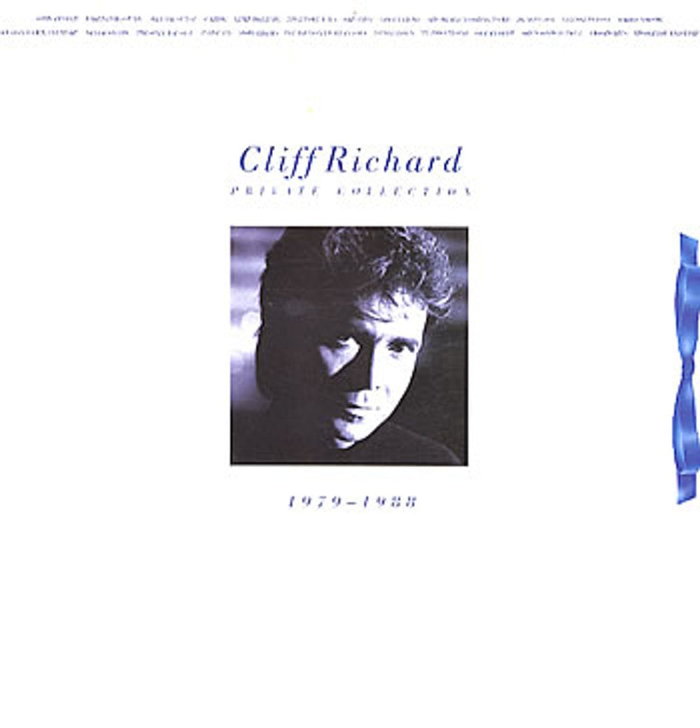 Cliff Richard Private Collection + Flyer UK 2-LP vinyl record set (Double LP Album) CRTV30