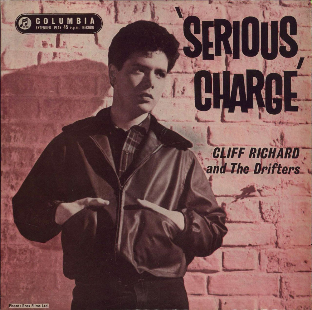 Cliff Richard Serious Charge UK 7" vinyl single (7 inch record / 45) SEG7895