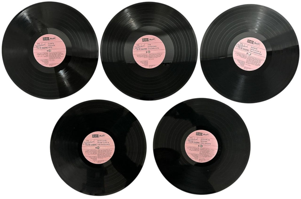 Cliff Richard The Best Of Cliff Richard & The Shadows UK Vinyl Box Set RICVXTH86787