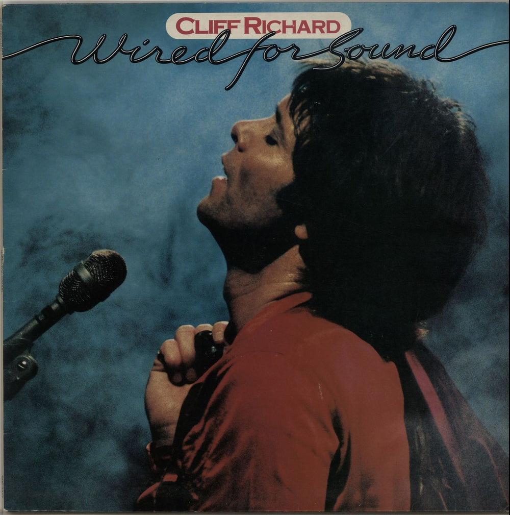 Cliff Richard Wired For Sound + Merchandise insert UK vinyl LP album (LP record) EMC3377