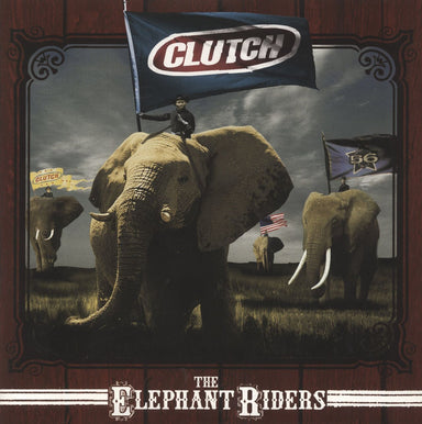 Clutch The Elephant Riders UK 2-LP vinyl record set (Double LP Album) LETV462LP