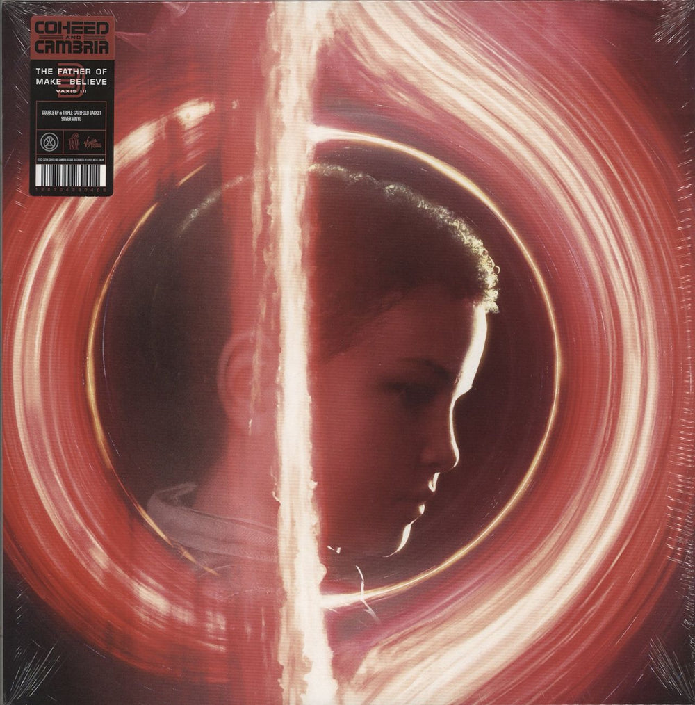 Coheed And Cambria Vaxis III: The Father Of Make Believe - Silver Vinyl - Sealed UK 2-LP vinyl record set (Double LP Album) 198704280405