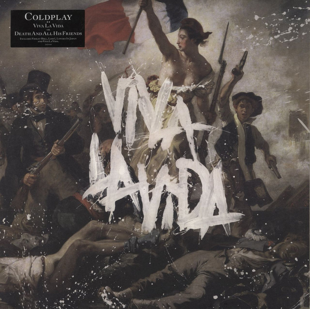 Coldplay Viva La Vida or Death And All His Friends UK vinyl LP album (LP record) 2121141