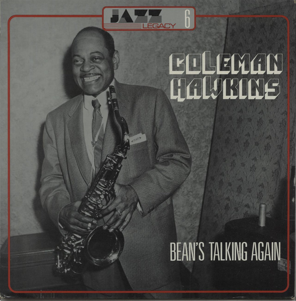 Coleman Hawkins Bean's Talking Again French vinyl LP album (LP record) JLA.56