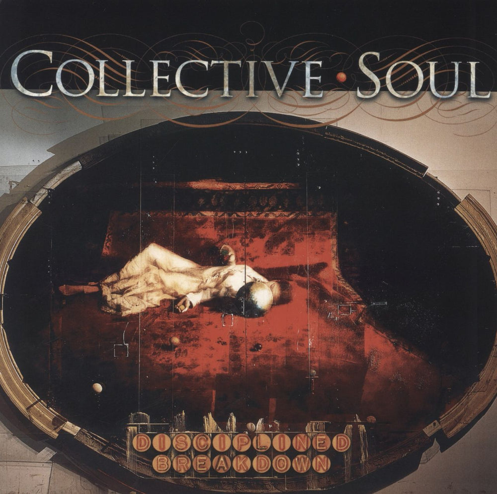 Collective Soul Disciplined Breakdown - Red Vinyl - RSD22 US vinyl LP album (LP record) CR00484