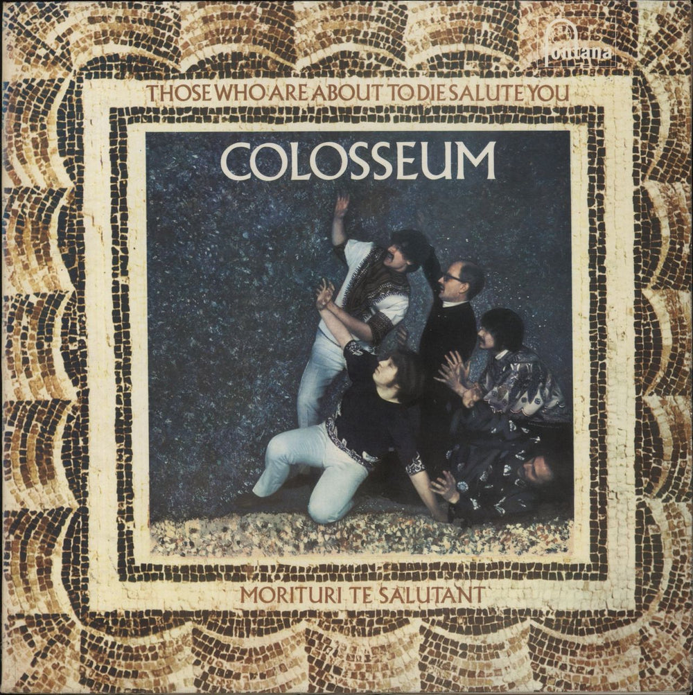 Colosseum Those Who Are About To Die Salute You - 1st UK vinyl LP album (LP record) STL5510