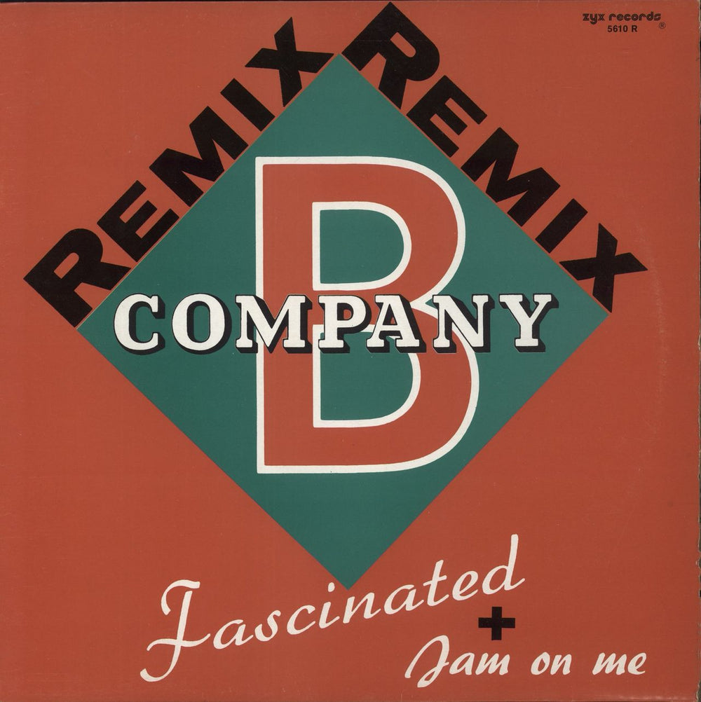Company B Fascinated (Remix) German 12" vinyl single (12 inch record / Maxi-single) 5610R