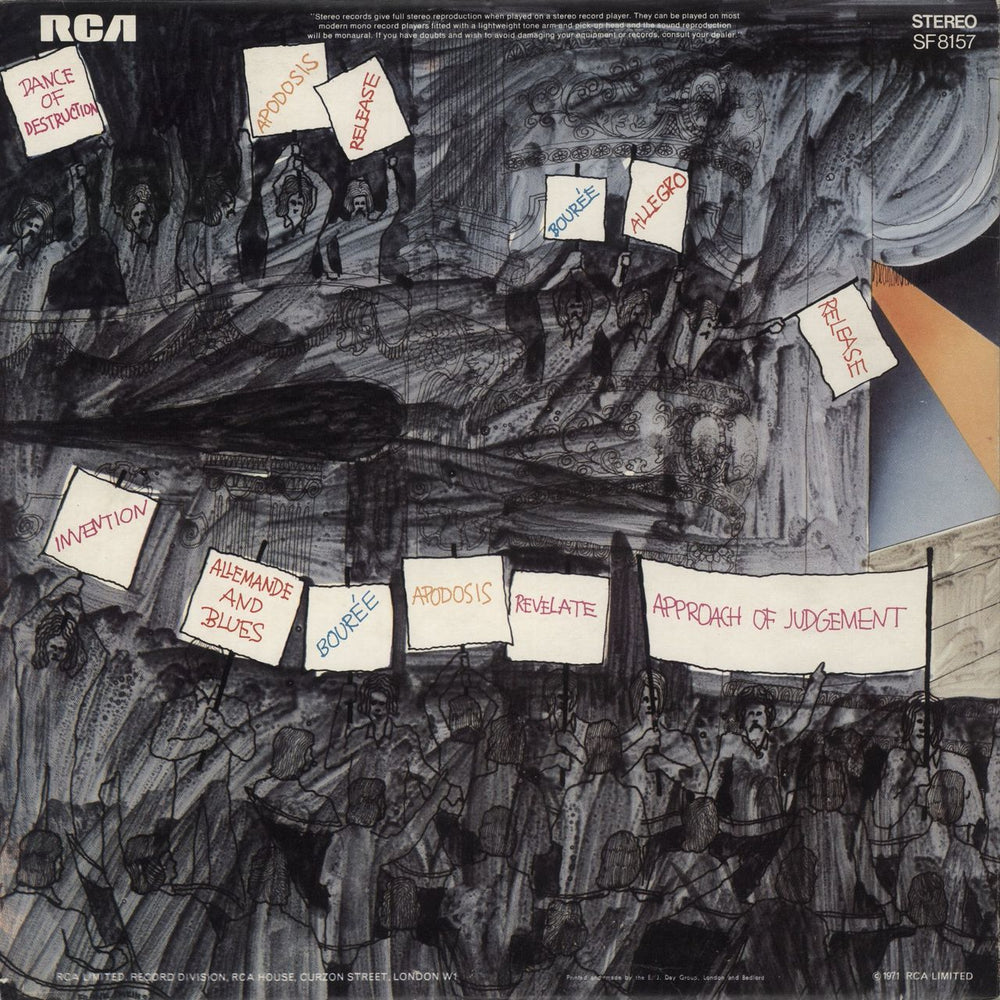 Continuum Continuum UK vinyl LP album (LP record)