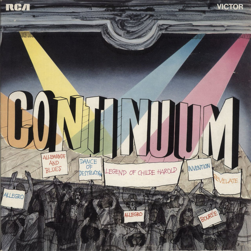 Continuum Continuum UK vinyl LP album (LP record) SF8157
