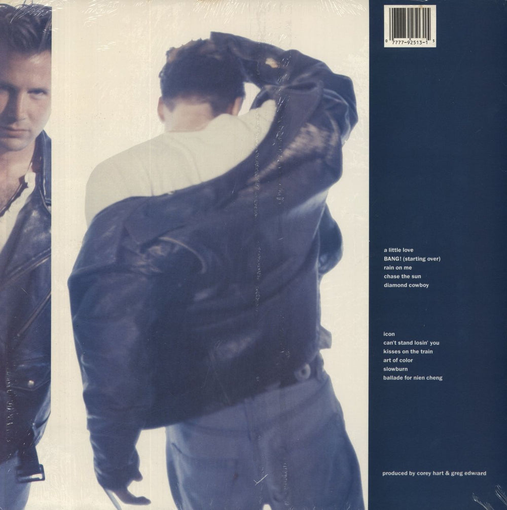 Corey Hart Bang! + Opened Shrink US vinyl LP album (LP record) 077779251315