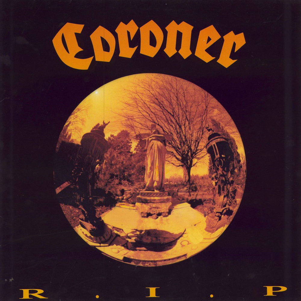 Coroner RIP German vinyl LP album (LP record) N-0075