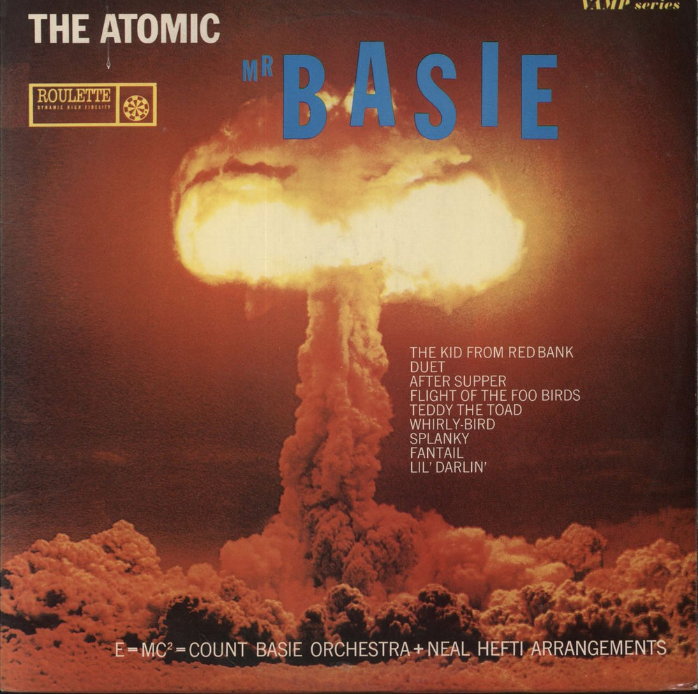 Count Basie The Atomic Mr. Basie UK vinyl LP album (LP record) SRCP3000