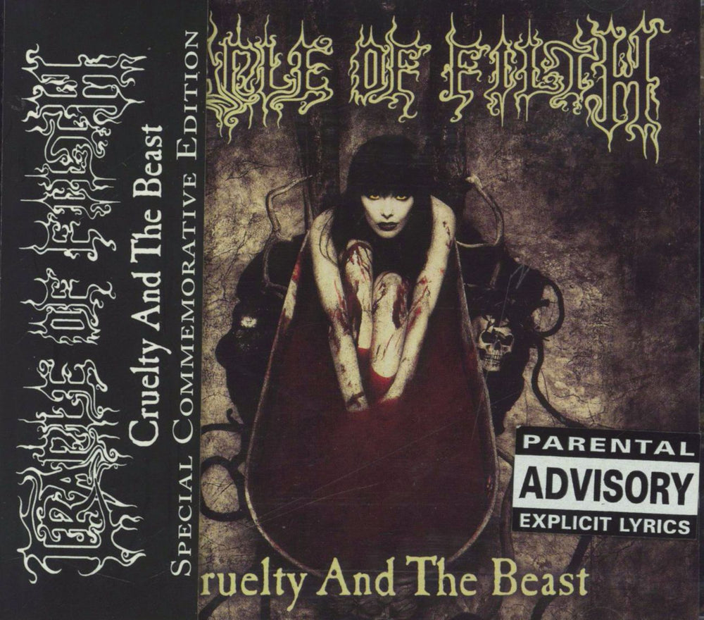 Cradle Of Filth Cruelty And The Beast UK CD album (CDLP) CDMFN242