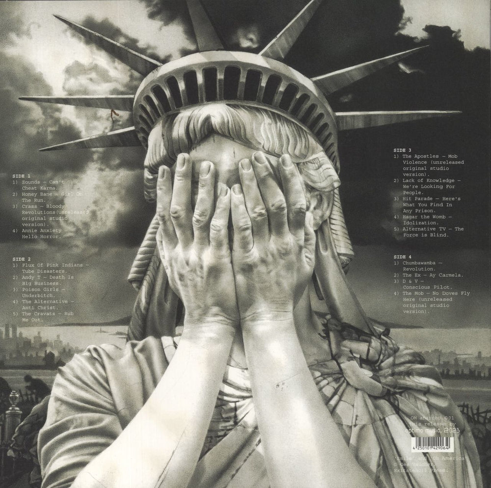 Crass Cease & Resist - Sonic Subversion & Anarcho Punk In The UK 1979-1986 UK 2-LP vinyl record set (Double LP Album)