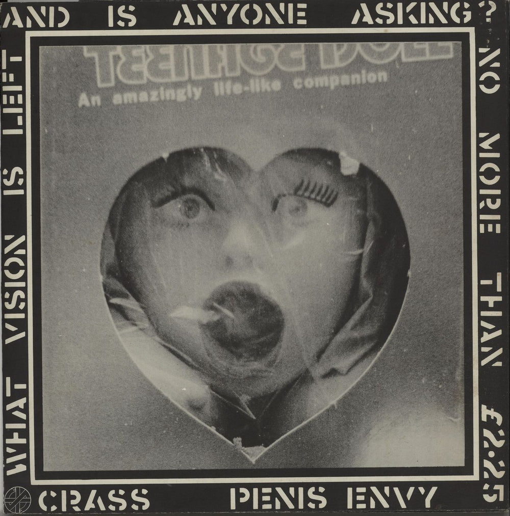 Crass Penis Envy - 1st - £2.25 - EX UK vinyl LP album (LP record) 321984-1