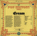 Cream Pop History Vol 1 Brazilian Promo vinyl LP album (LP record)
