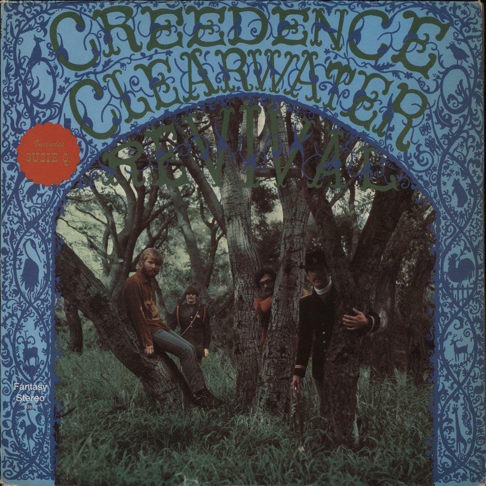 Creedence Clearwater Revival Creedence Clearwater Revival US vinyl LP album (LP record) 8382