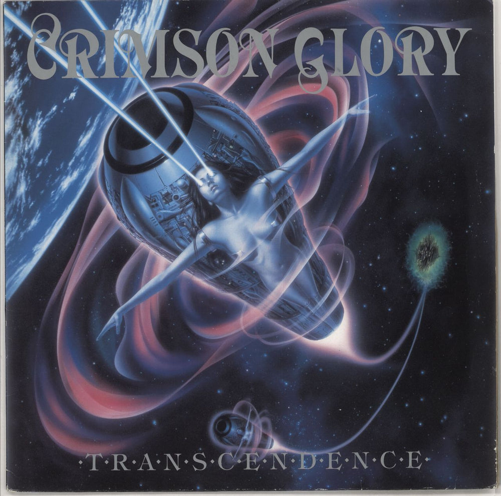 Crimson Glory Transcendence Dutch vinyl LP album (LP record) RR95081