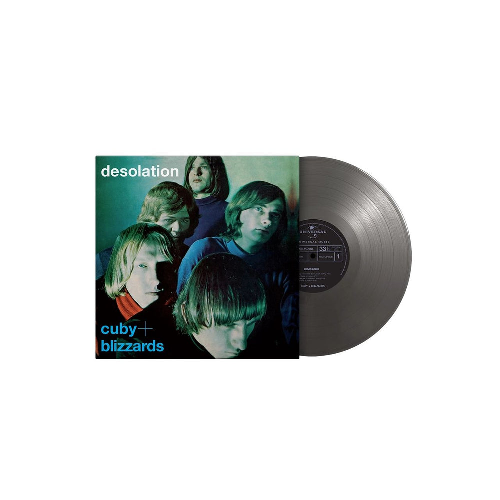 Cuby + Blizzards Desolation - Silver Vinyl 180 Gram UK vinyl LP album (LP record) CU4LPDE869456
