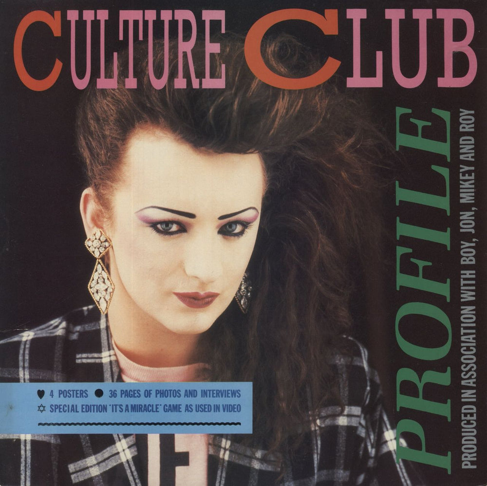 Culture Club Profile UK picture disc LP (vinyl picture disc album) EC1N2JA.01-2420391