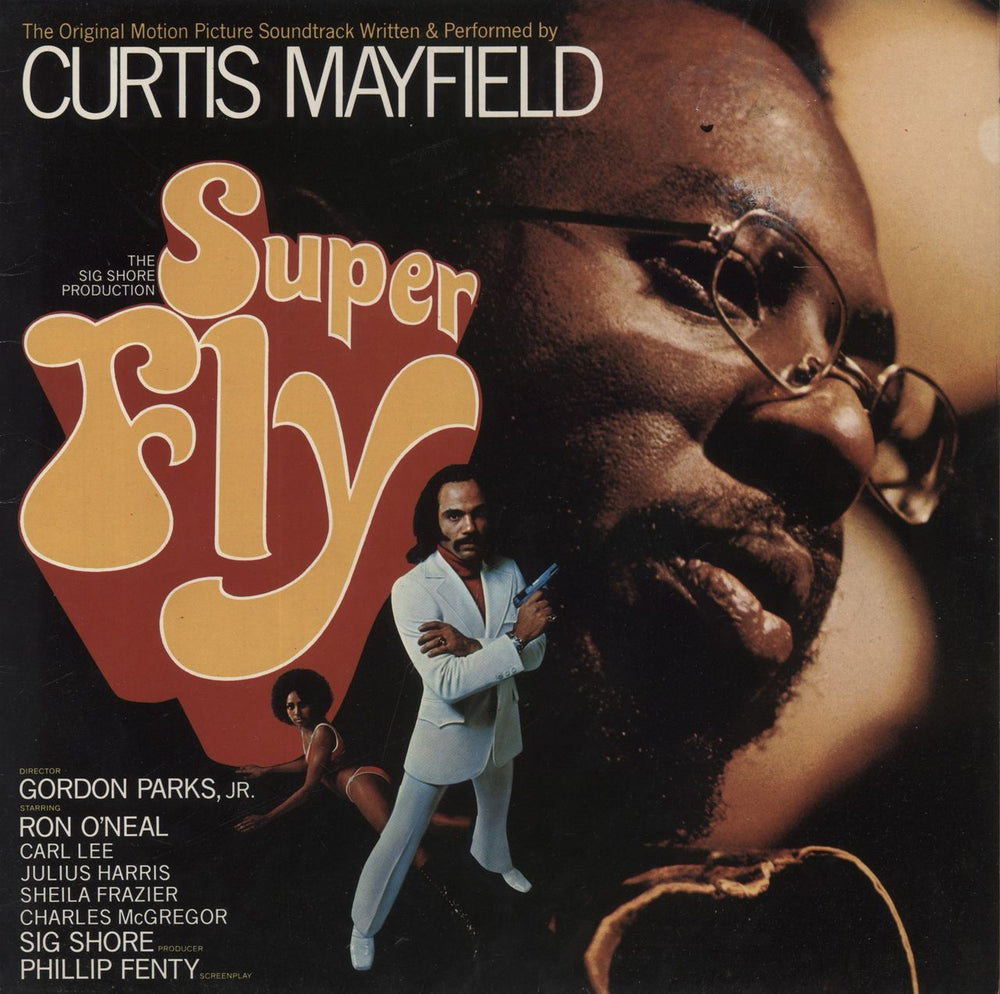 Curtis Mayfield Super Fly - EX UK vinyl LP album (LP record) RSS5