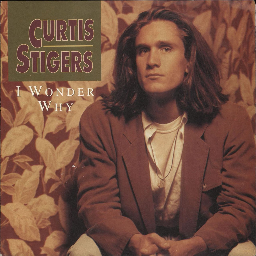 Curtis Stigers I Wonder Why UK 7" vinyl single (7 inch record / 45) 114716