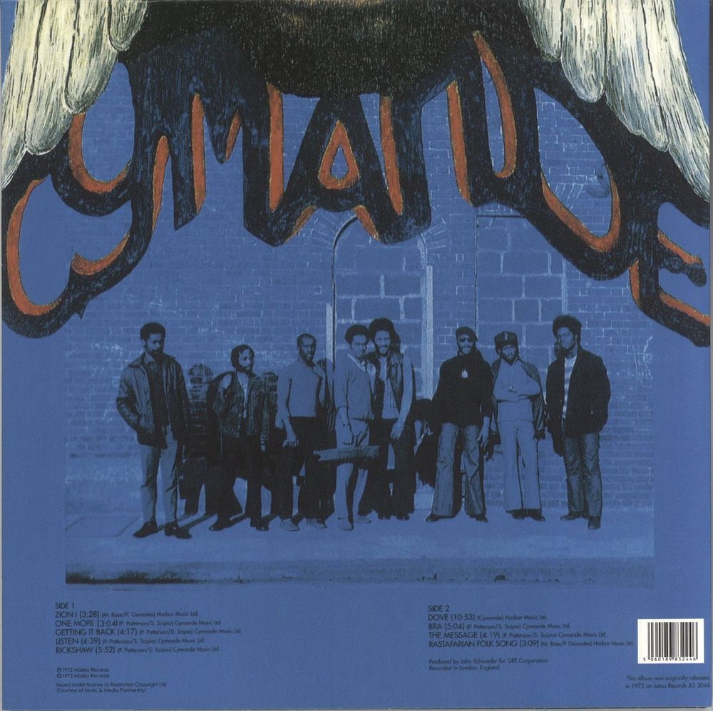 Cymande Cymande UK vinyl LP album (LP record) 5060189832446