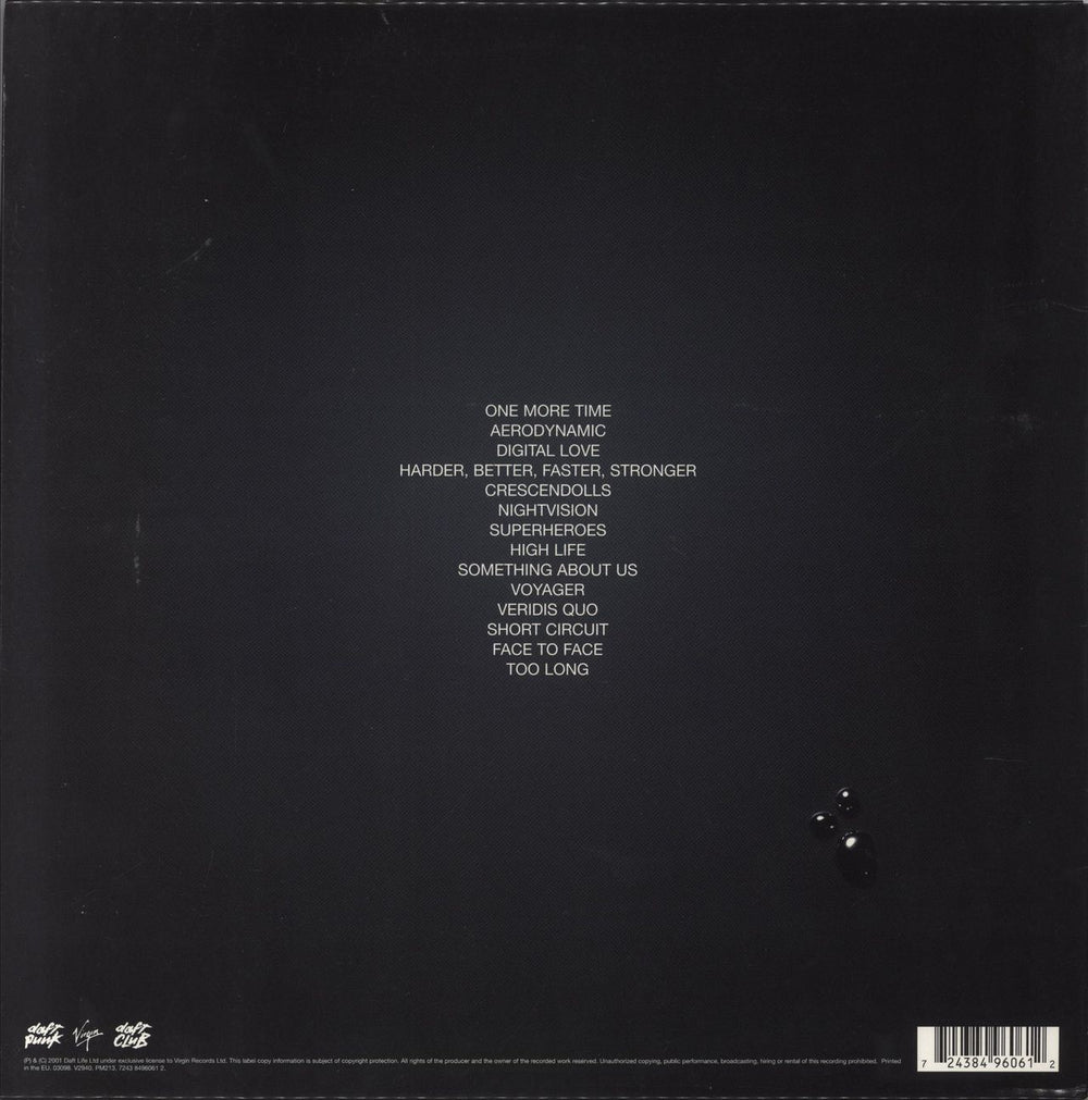 Daft Punk Discovery - 1st + Daft Card Insert UK 2-LP vinyl record set (Double LP Album) 724384960612