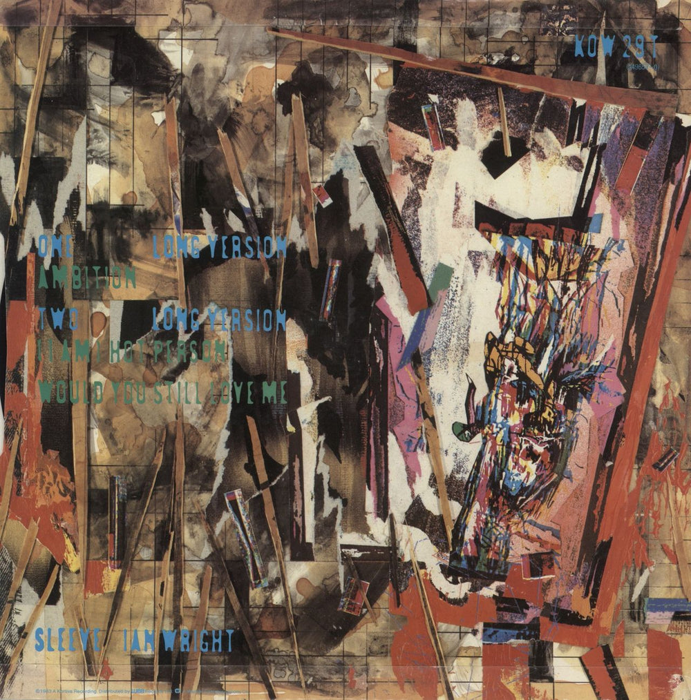 Dalek I Love You Ambition UK 12" vinyl single (12 inch record / Maxi-single)