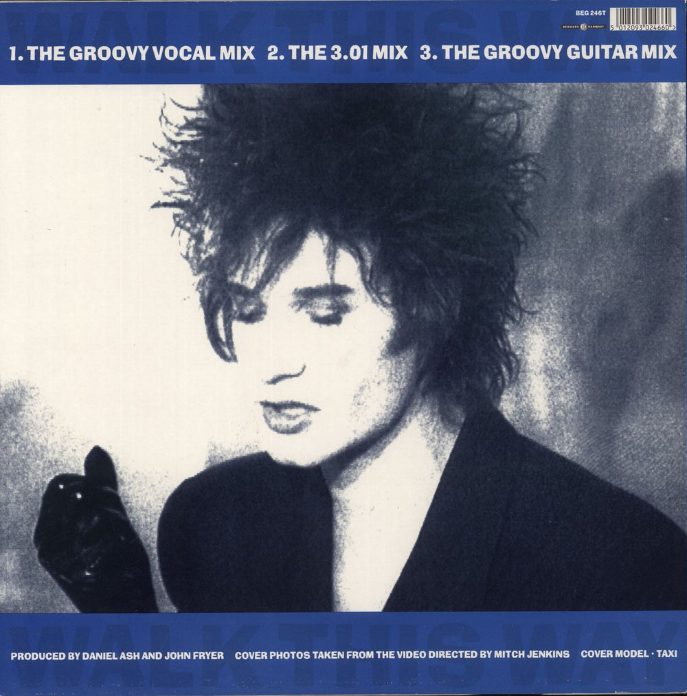 Daniel Ash Walk This Way UK 12" vinyl single (12 inch record / Maxi-single)