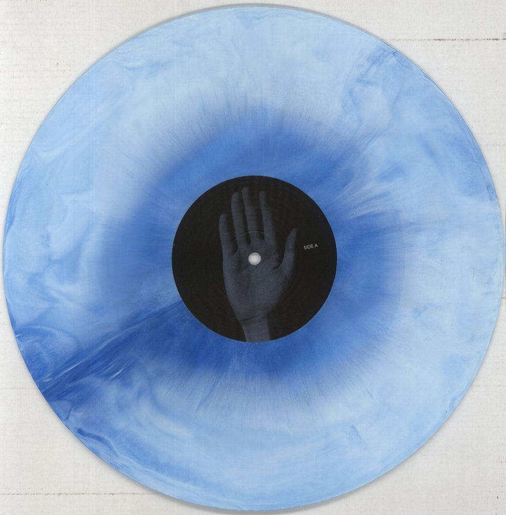 Daniel Davies Events Score - Blue & White Marbled Vinyl UK vinyl LP album (LP record) 5D6LPEV859607