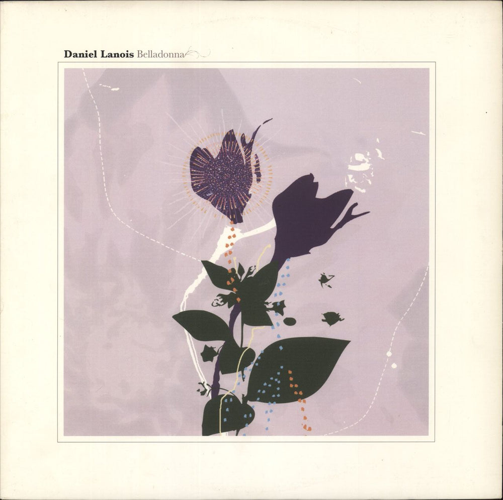 Daniel Lanois Belladonna US vinyl LP album (LP record) 6767-2