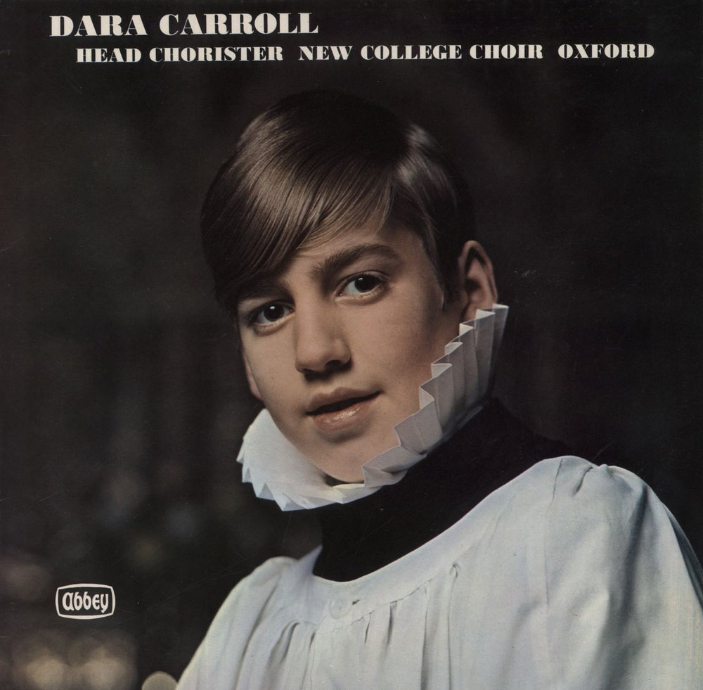 Dara Carroll Head Chorister New College Choir Oxford UK vinyl LP album (LP record) LPB699