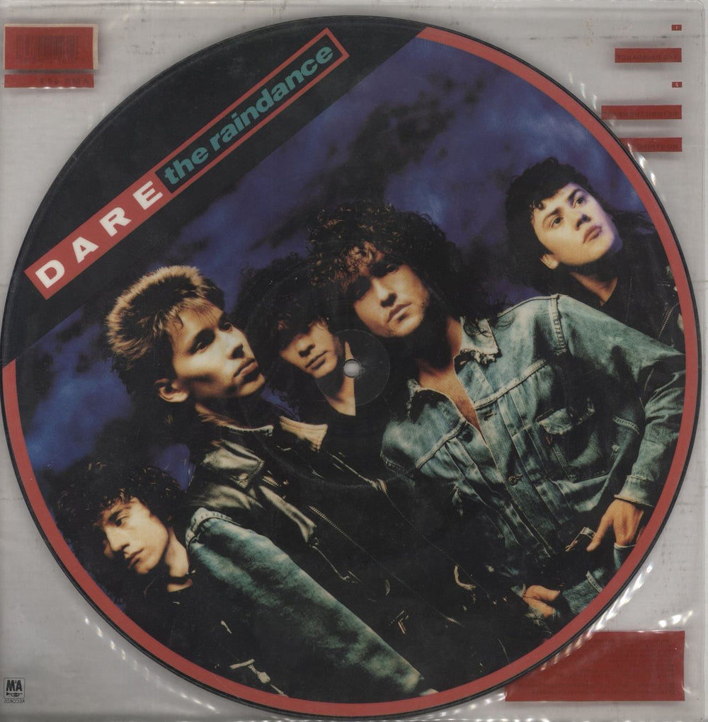 Dare The Raindance UK 12" vinyl picture disc (12 inch picture record) AMP483