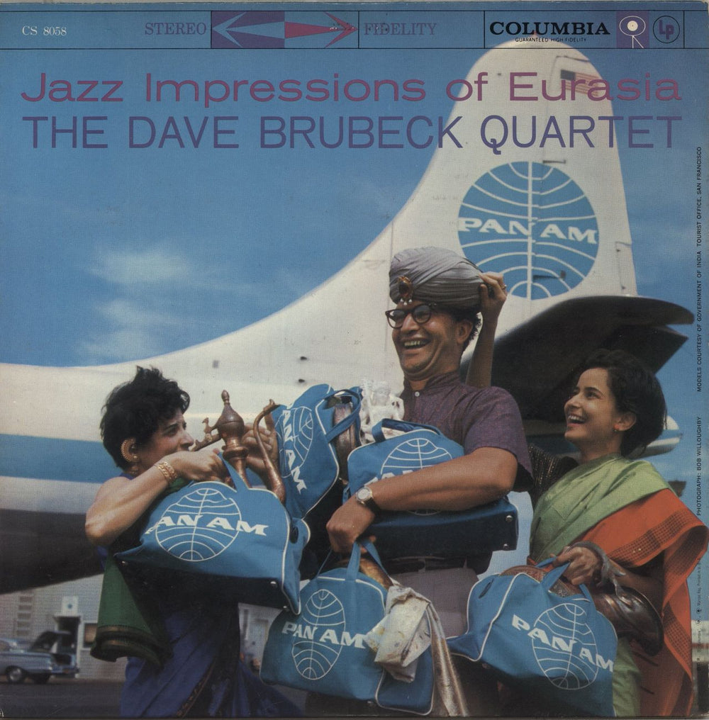 Dave Brubeck Jazz Impressions Of Eurasia US vinyl LP album (LP record) CS8058