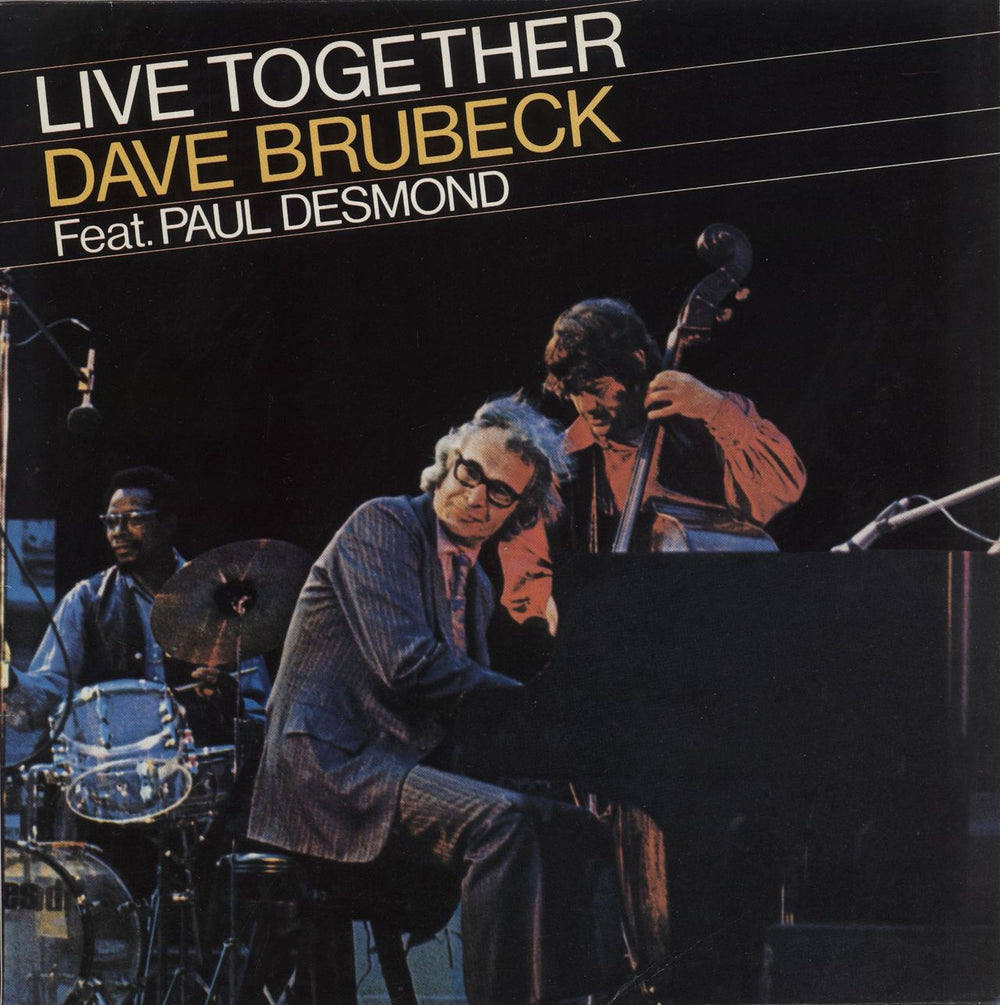 Dave Brubeck Live - Together Swiss vinyl LP album (LP record) B/90174