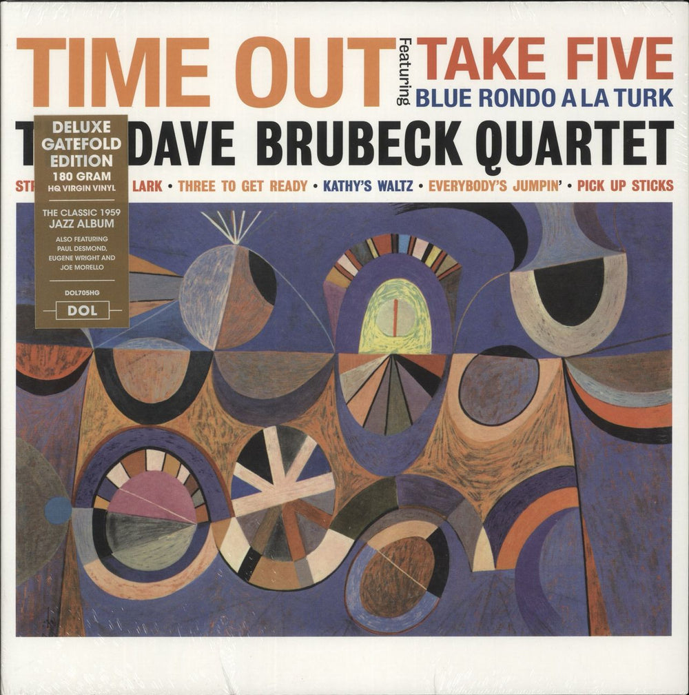 Dave Brubeck Time Out - 180 Gram - Sealed UK vinyl LP album (LP record) DOL705HG