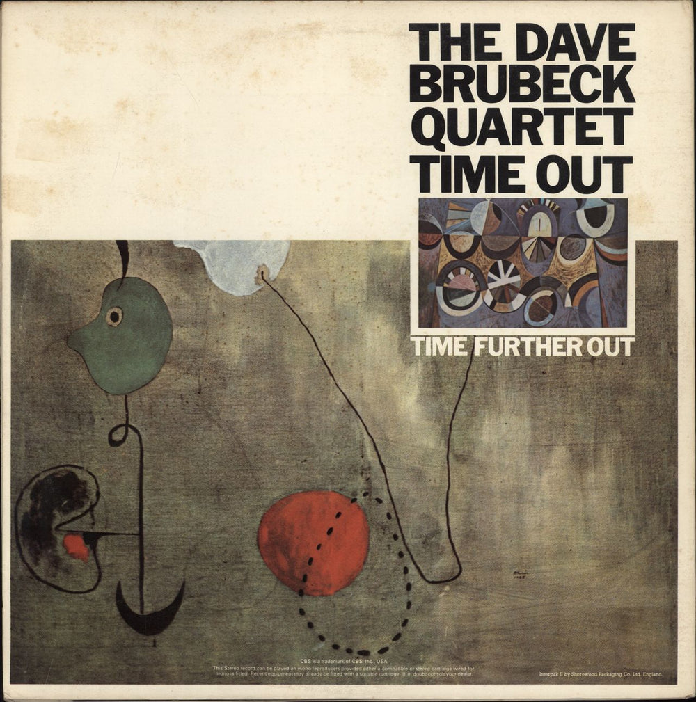 Dave Brubeck Time Out / Time Further Out UK 2-LP vinyl record set (Double LP Album)