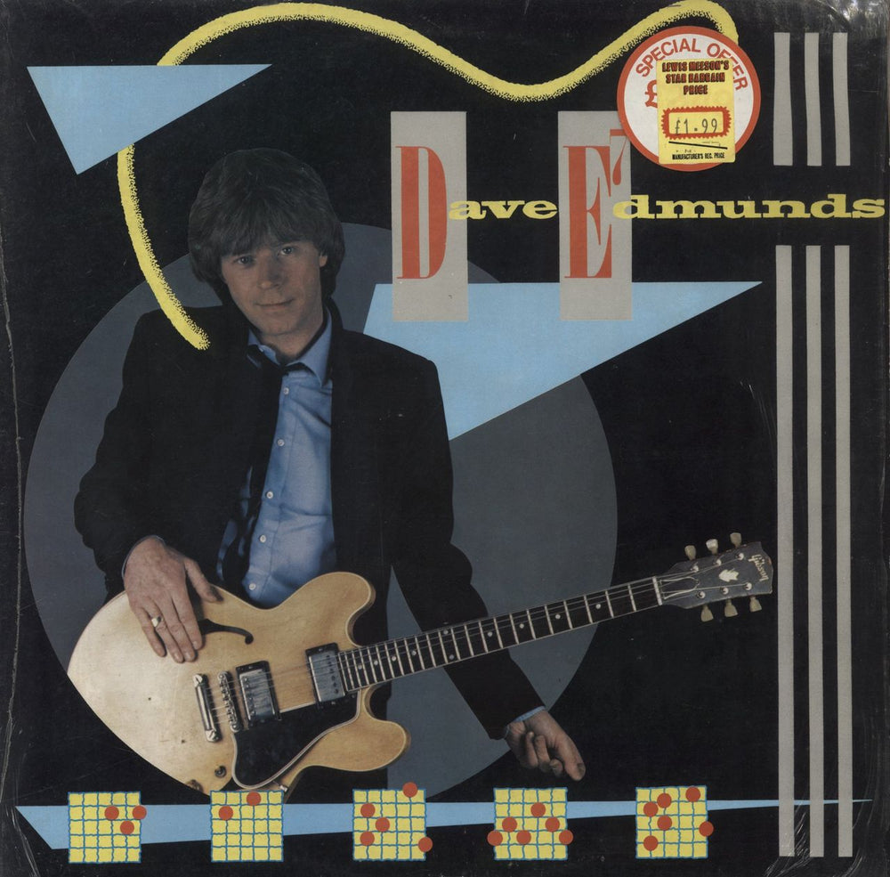 Dave Edmunds D.E. 7th - Shrink UK vinyl LP album (LP record) SPART1184